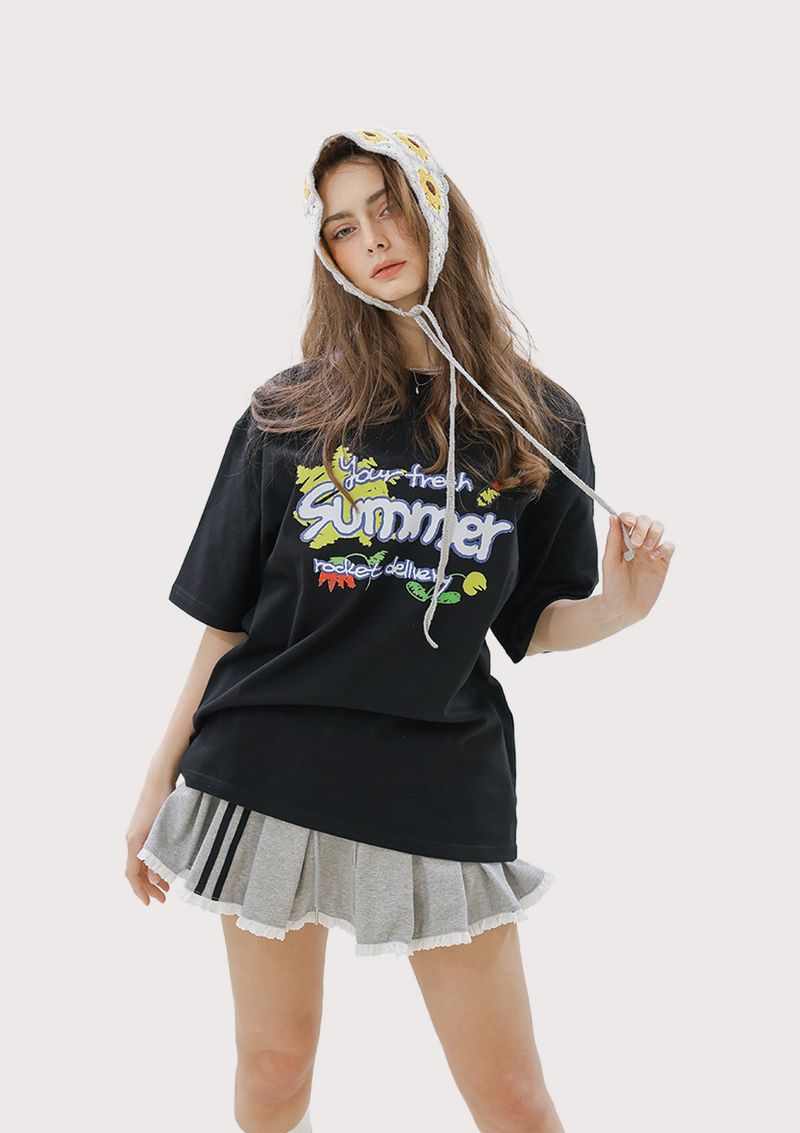cottonrebirthclub（コットンリバースクラブ）の「ロケットフレッシュ OVER Tシャツ (4color)（トップス）」