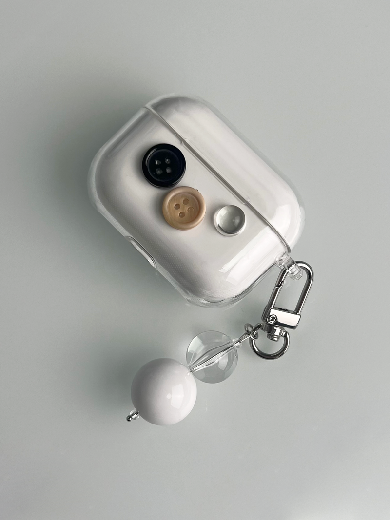 Milk Button AirPods Pro2 Case(3color)