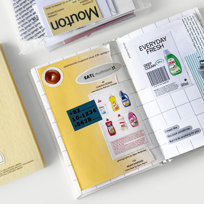 oab laundry pack / scrap sticker set