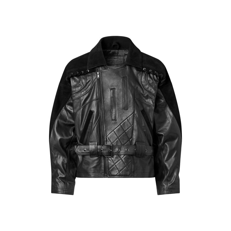 UNISEX - STUART - REAL LEATHER JACKET