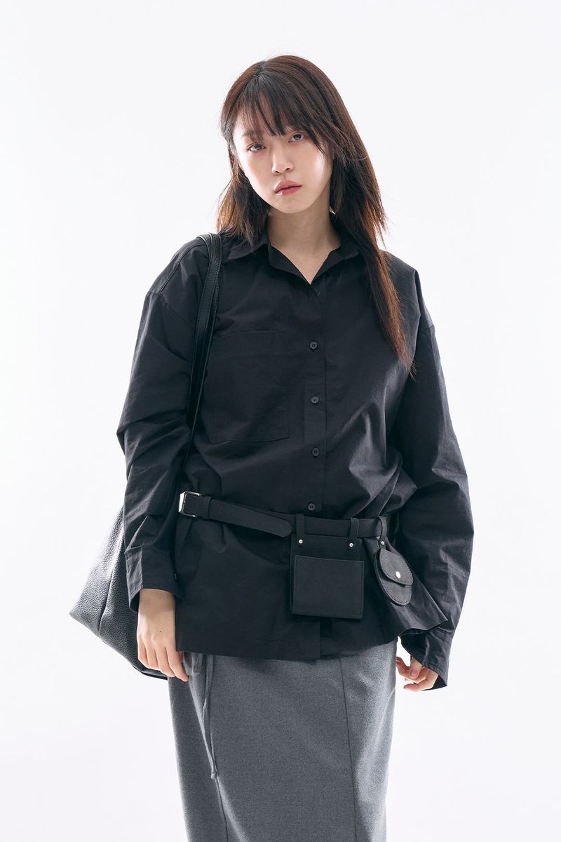 Raucohouse（ラウコハウス）の「Croy loose fit cotton shirt（Tops）」