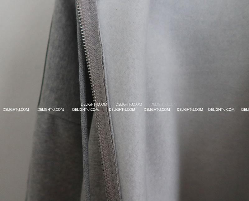Breeze napping track Oversized-fit hooded zip-up