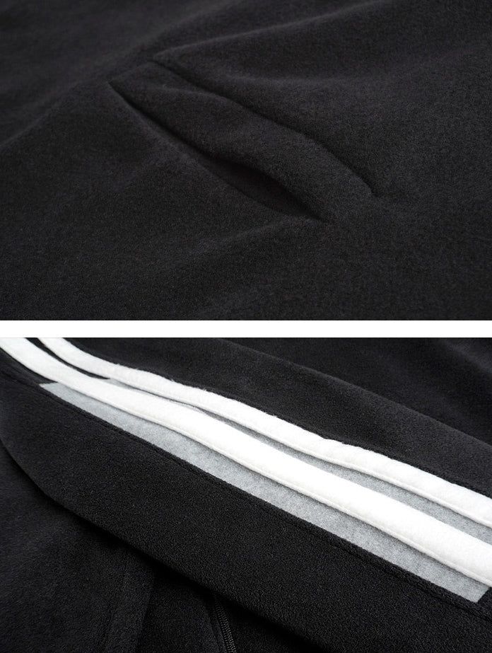 Side Track Over-fit Fleece zip-up Jacket