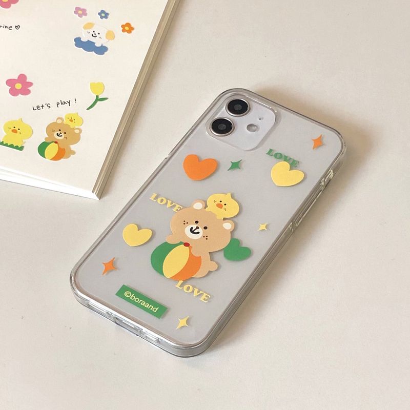 bora and(ボラアンド)の「Lovely bear iphone case(Smartphone Accessories)」