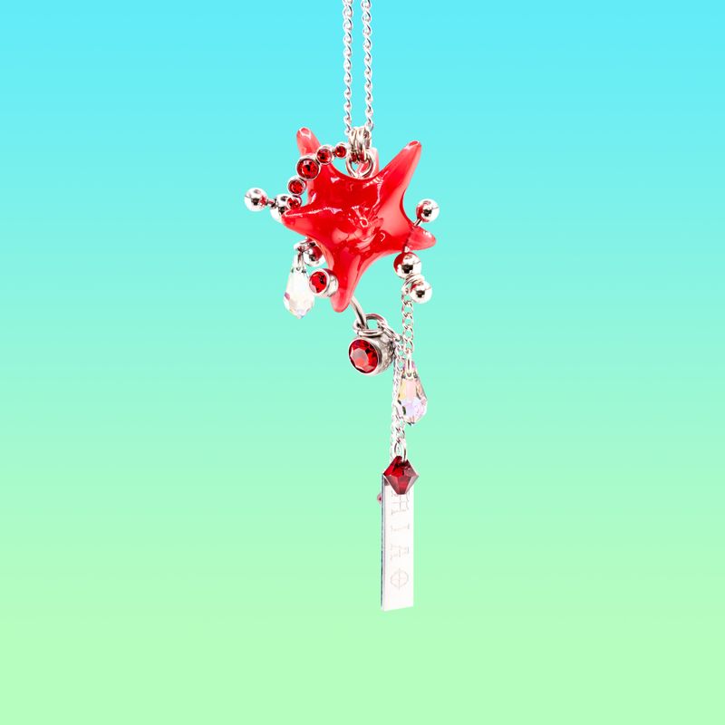 Miao Atelier（ミアオ アトリエ）の「エンチャントオーブペンダント(RED)（アクセサリー）」