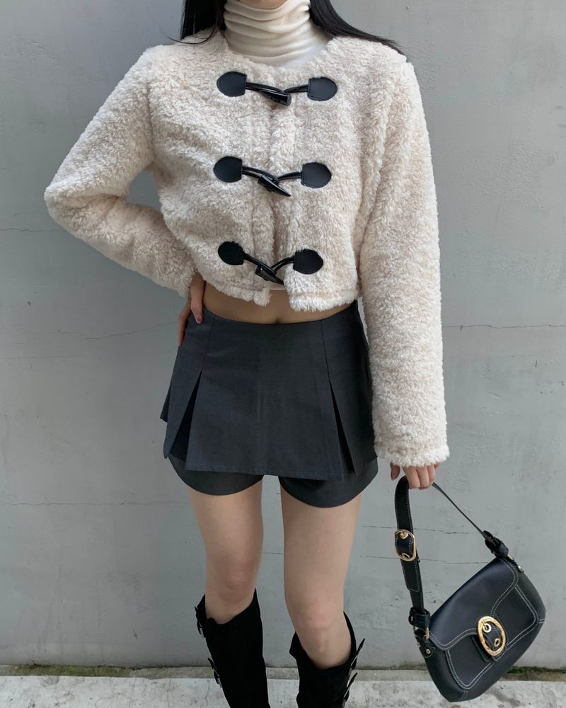 Pleated pants skirt