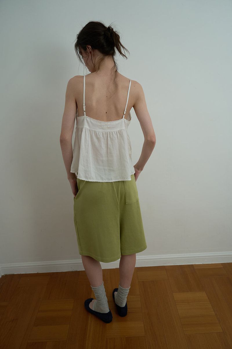 Marine lace sleeveless