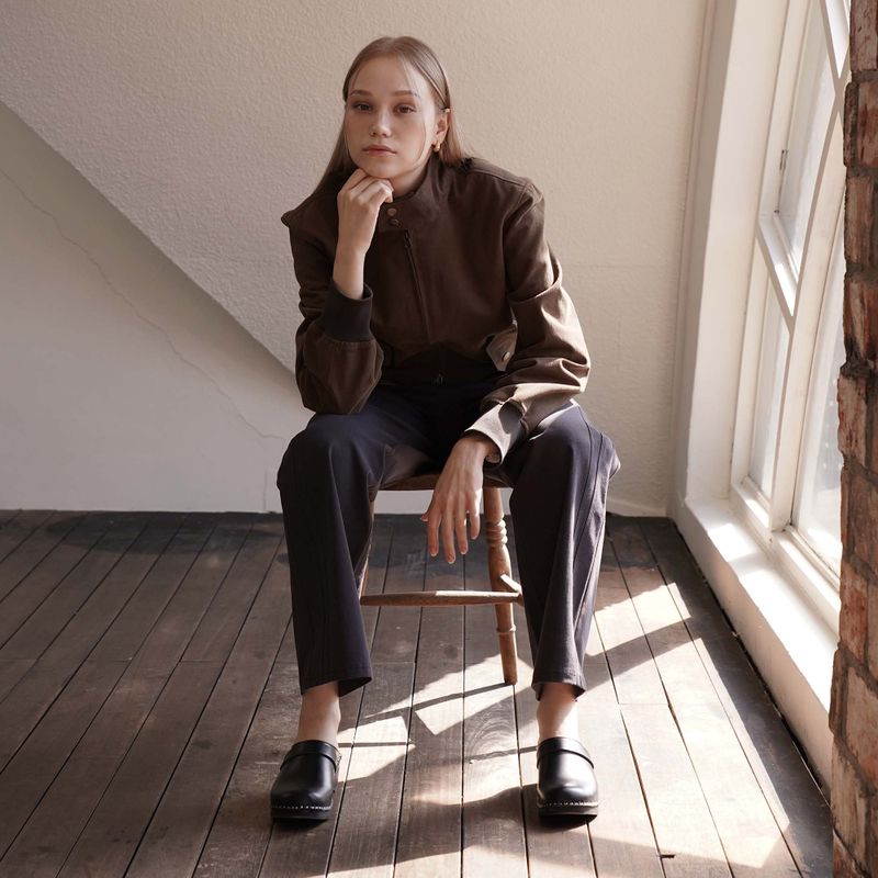 Brown Twill Jacket
