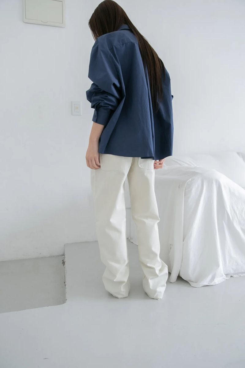 regular bisou cotton pants(2colors)