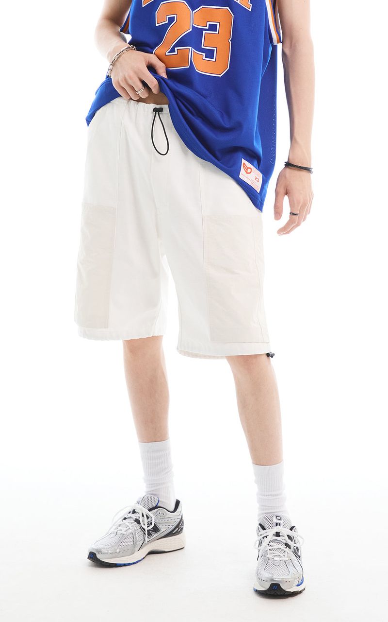 BERMUDA DRAWSTRING PANTS_CREAM