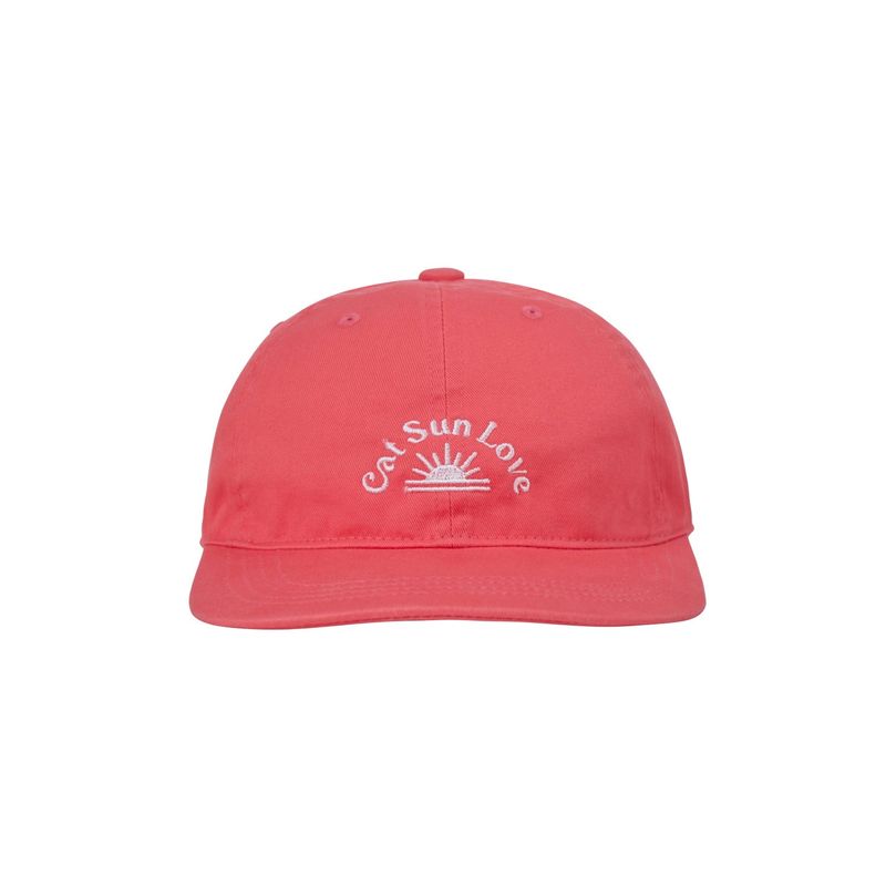 Human & Cat(ヒューマン&キャット)の「CAT SUN LOVE BALL CAP_CORAL(Hats)」
