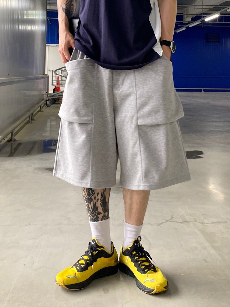 UNAIDUN(アネイダン)の「Double solid pocket half pants 3C(Pants)」