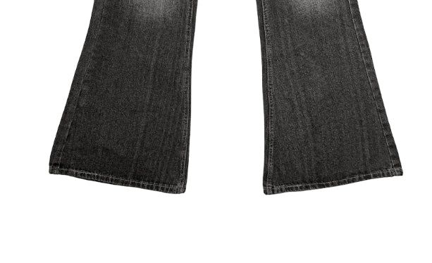 Tego Vintage Washing Denim Bootcut Pants