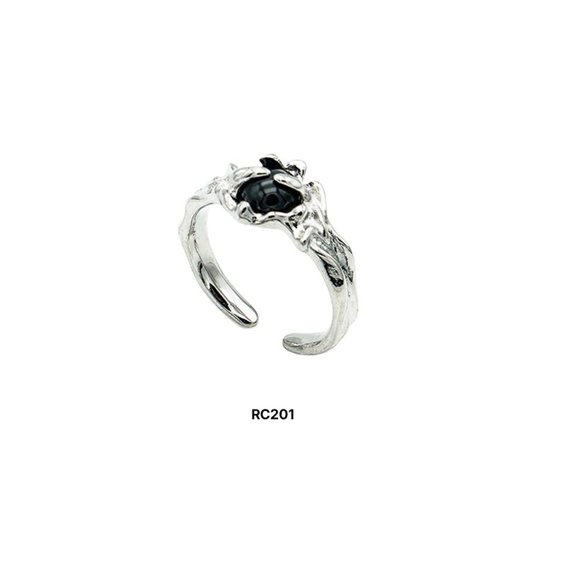 Black odd Ring (4ver.)