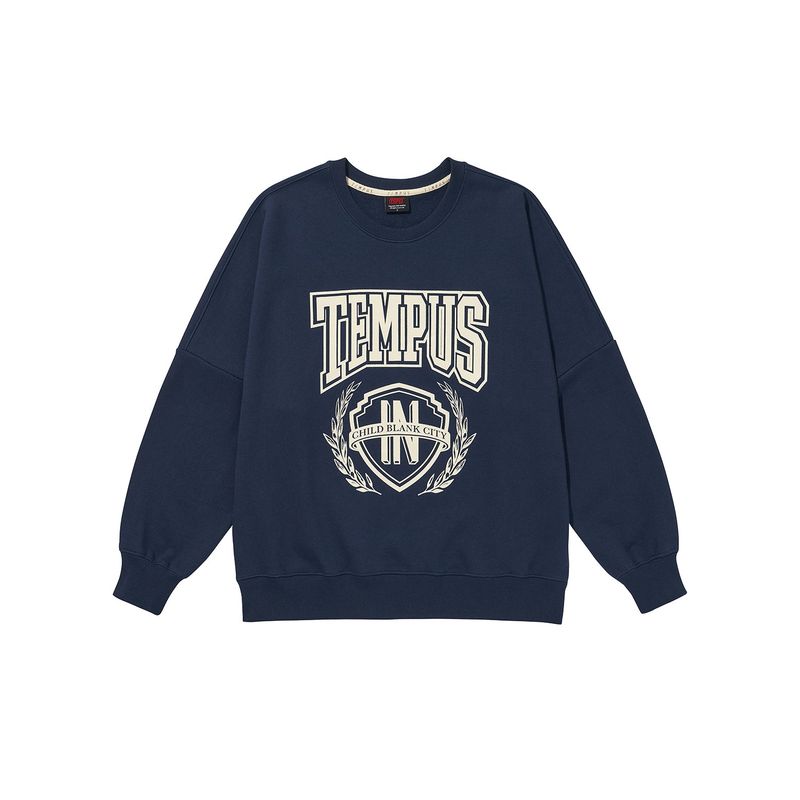 TEMPUSSTUDIO（テンプススタジオ）の「ARCH BIG TEMPUS SWEATSHIRTS [NAVY]（Tops）」