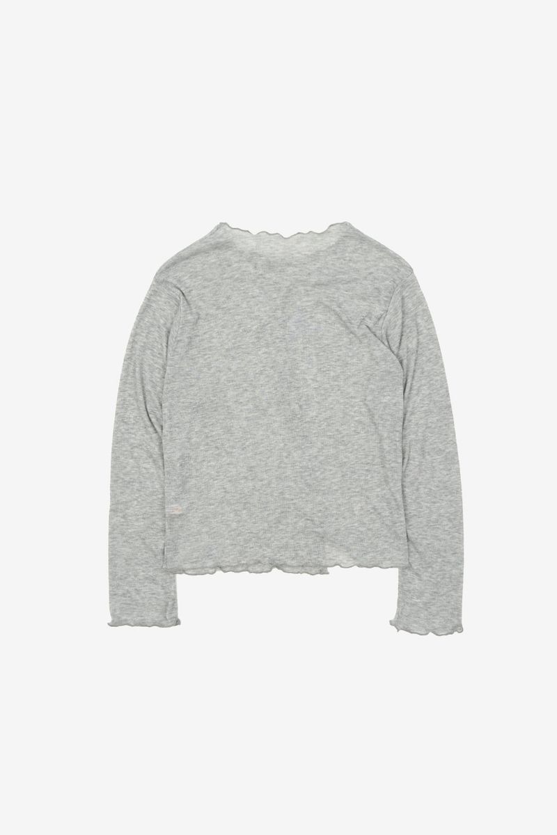 Eller lettuce edge cardigan