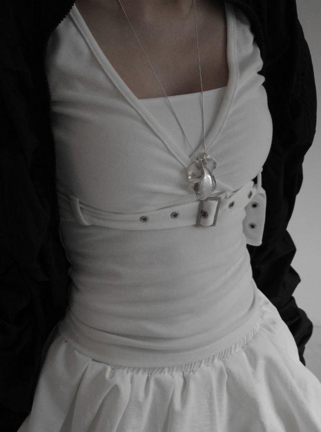 Same Belt Wrap Tee