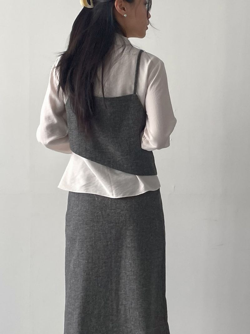 [FW/Setup Available] Bocashi Unbalanced Layered Bustier