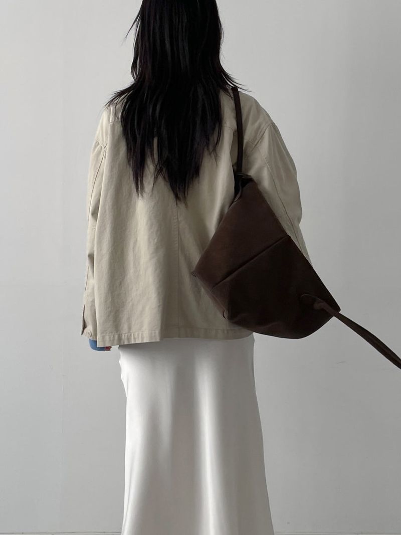 Betty Cotton Work Half Jacket