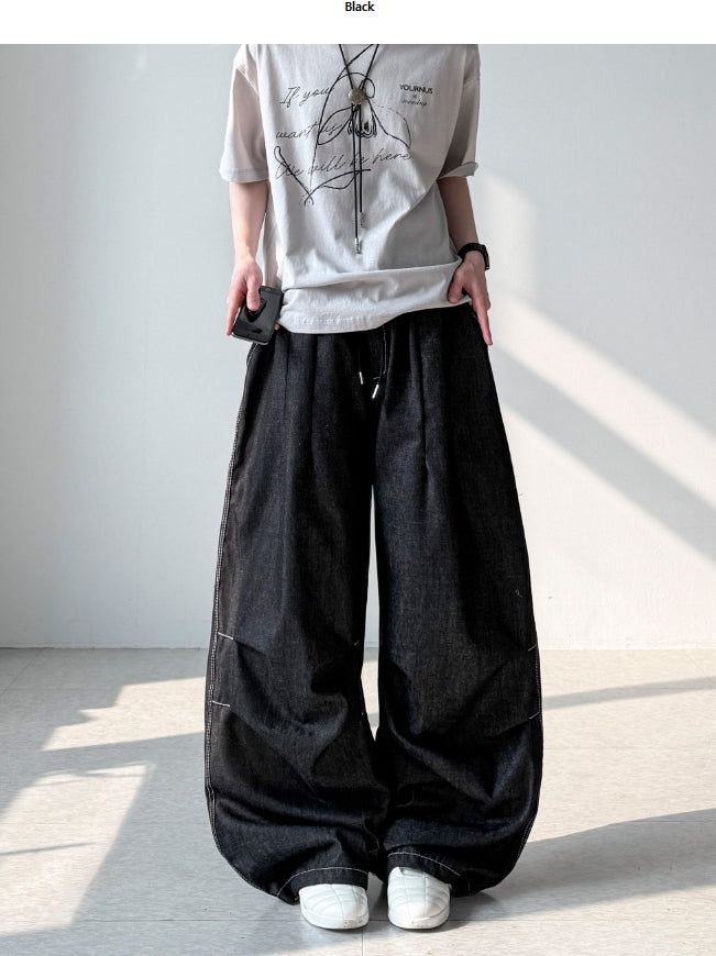 YOURNUS（ユアナス）の「Tusk Pocket Balloon Denim（Pants）」
