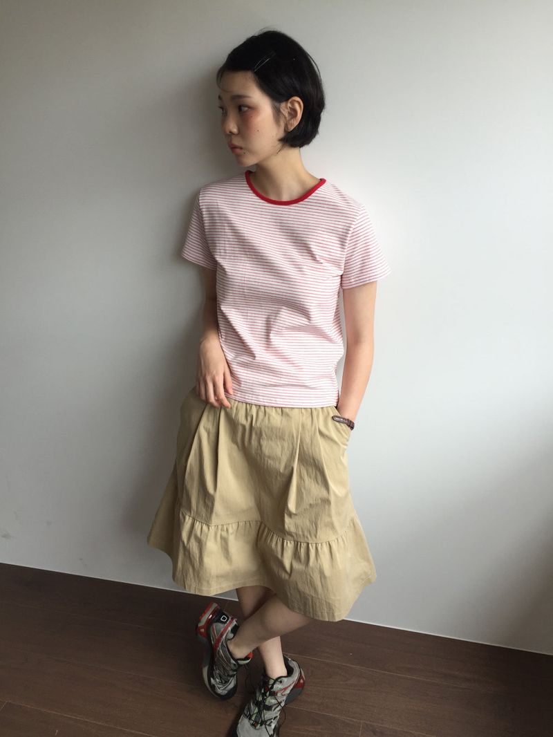 v midi skirt (3color) 