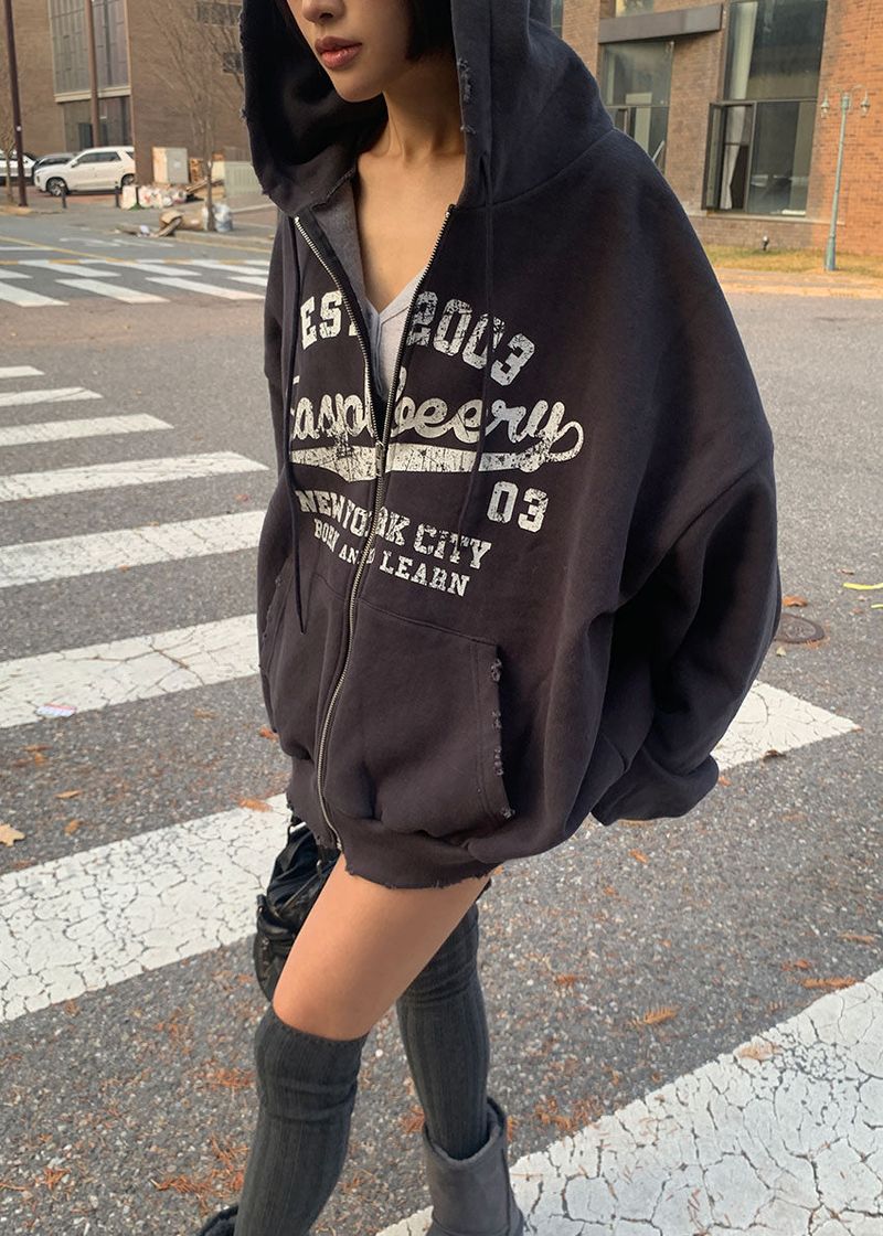 VINTAGE HOOD ZIP-UP