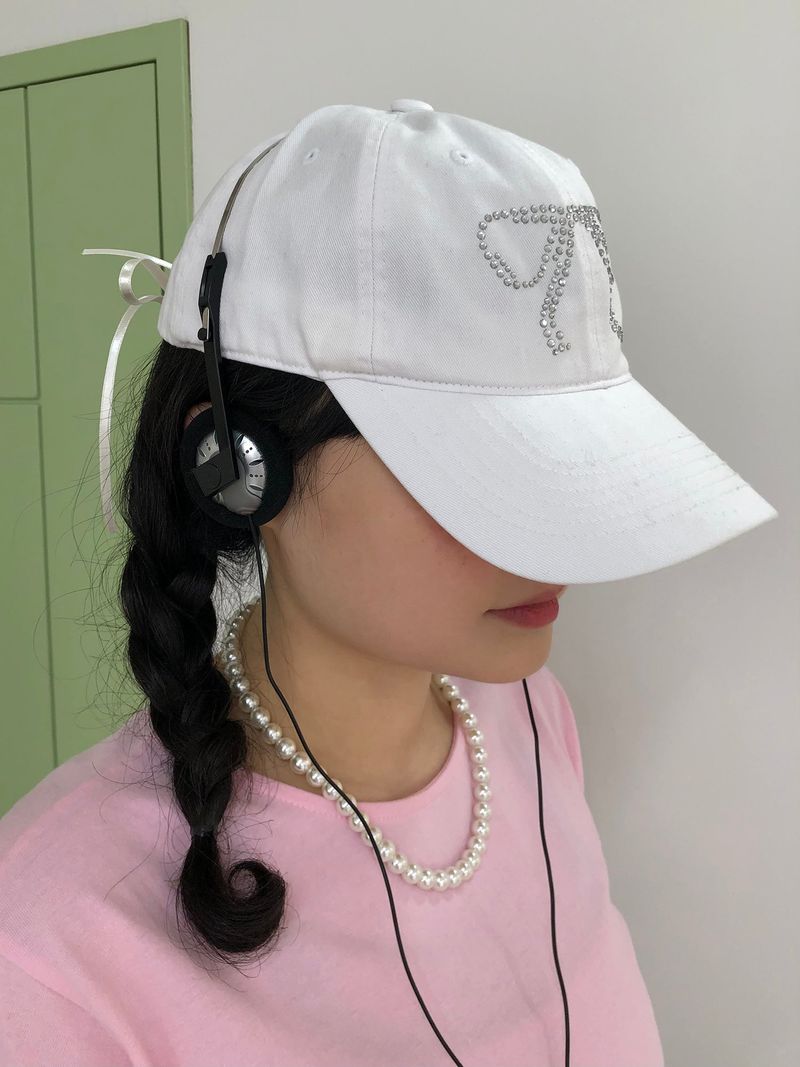 ribbon cap (white)