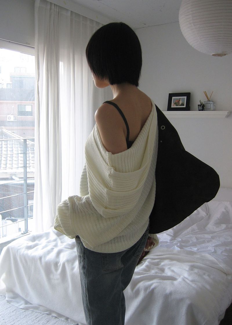 EYELET MOUSSE BAG