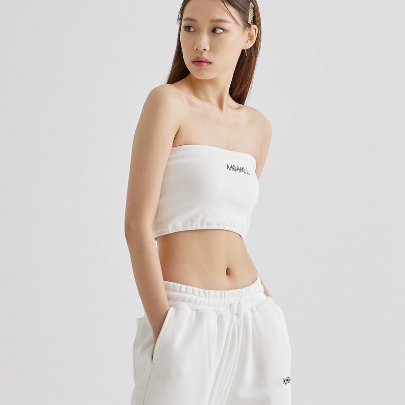 Sketch Tube top White