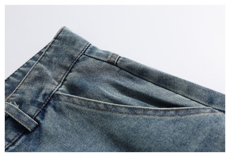 Rex Arc Panel Denim Shorts