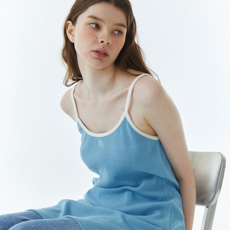 RVS Sleeveless One-piece Blue