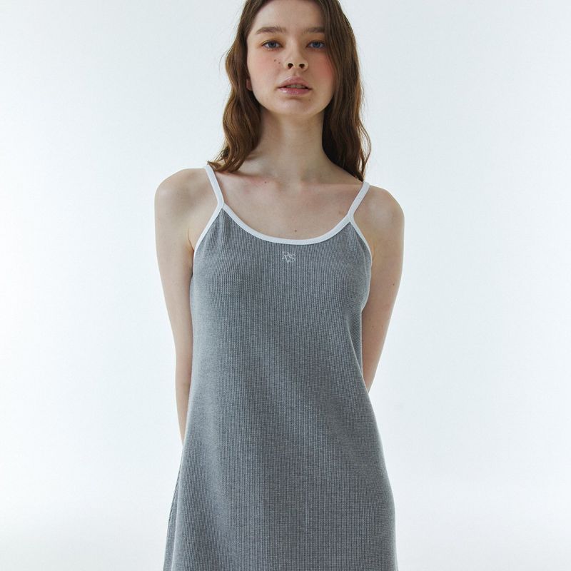 RVS Sleeveless One-piece Melange Gray