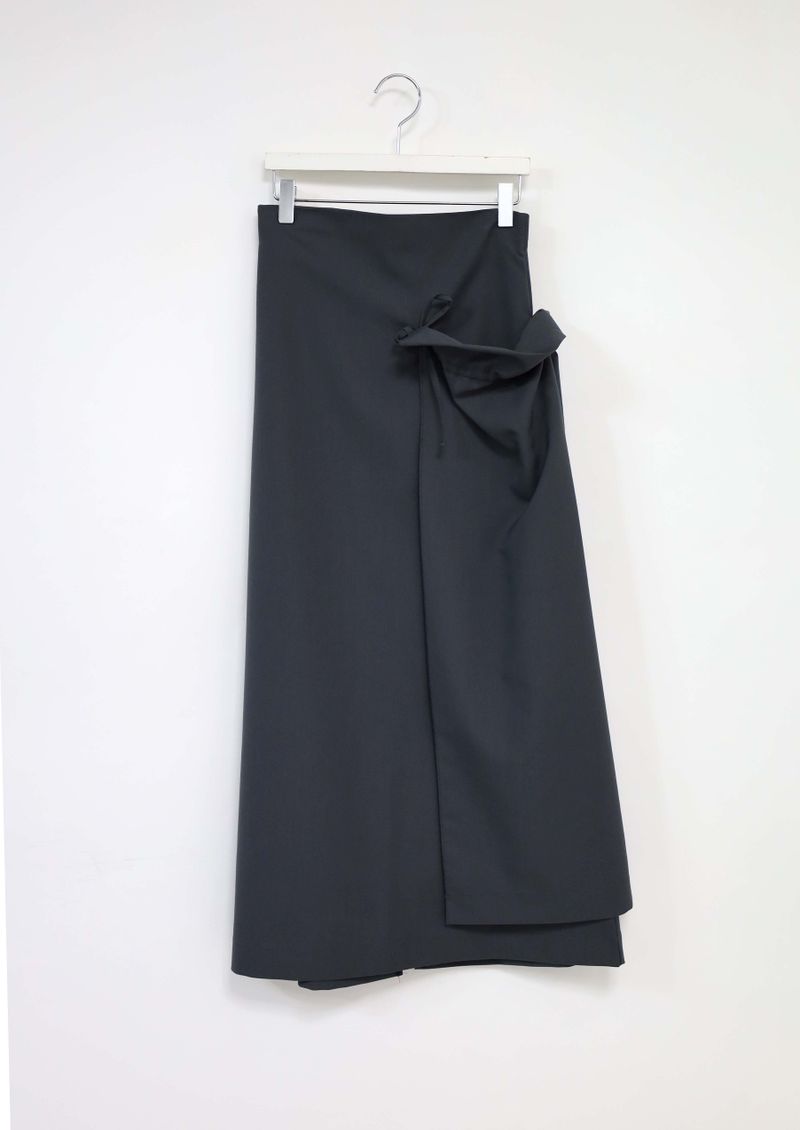 Wrinkle Layered Skirt