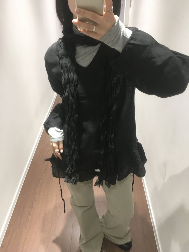 [SET]Arden bootcut pants + belt (3color)