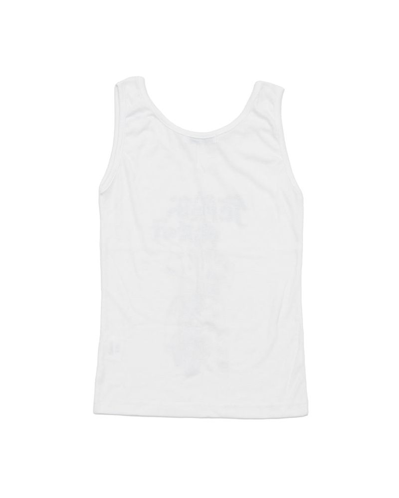 A MOTORCYCLE GIRL Sleeveless (WHITE)