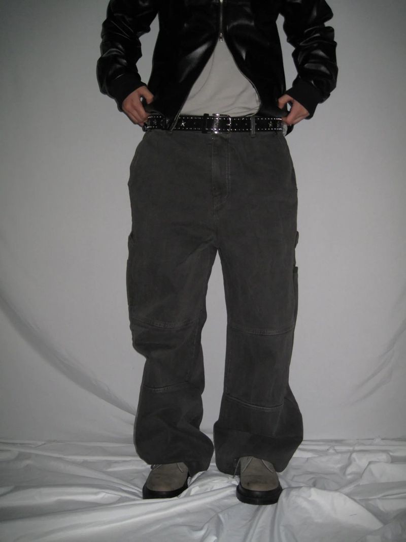US Flag Carpenter Work Pants (4 Colors)