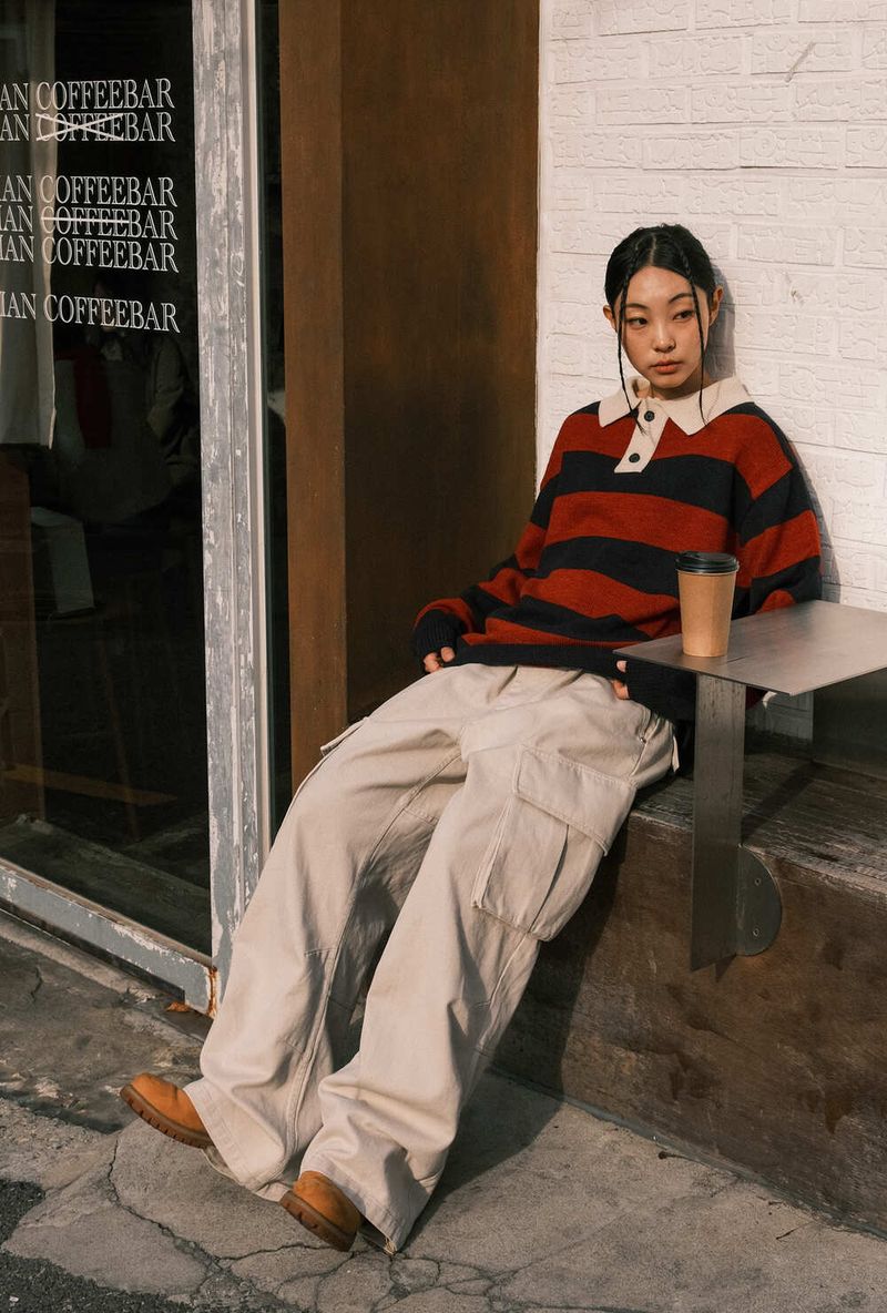 COTTON DART CARGO PANTS