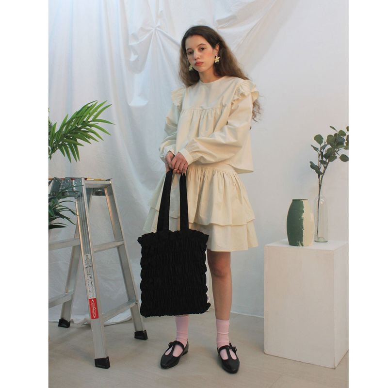 Wave smocking bag Ⅱ
