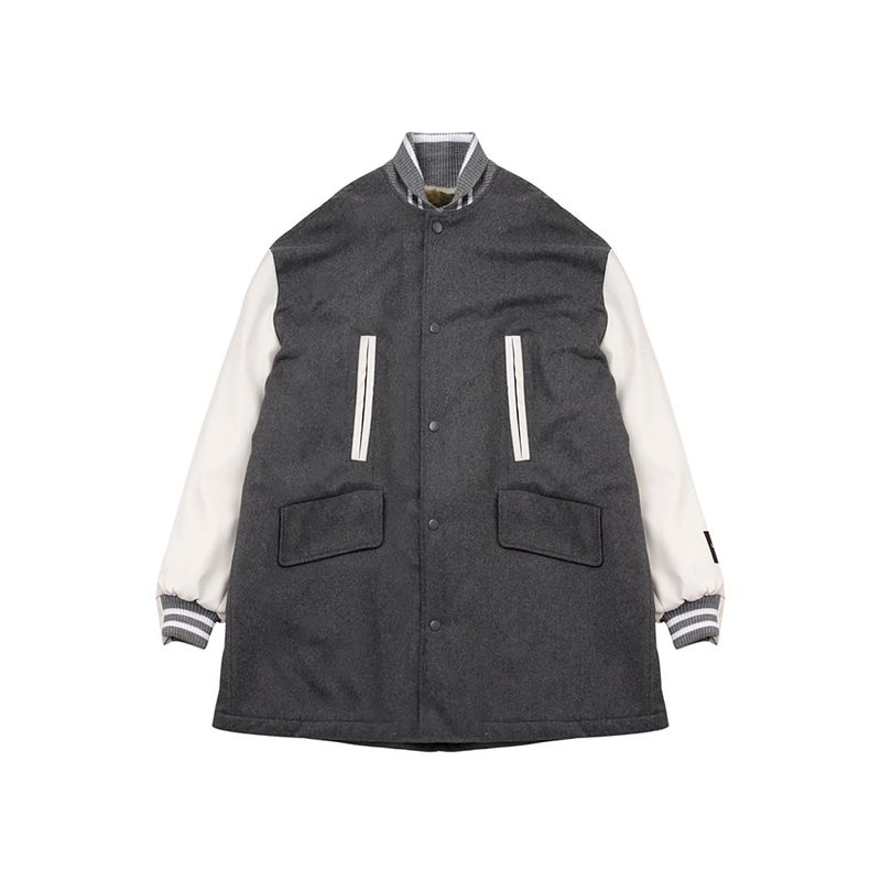 C.O.M.E（シーオーエムイー）の「Reversible Wool-Blend Varsity Coat（Jackets/Outerwear）」