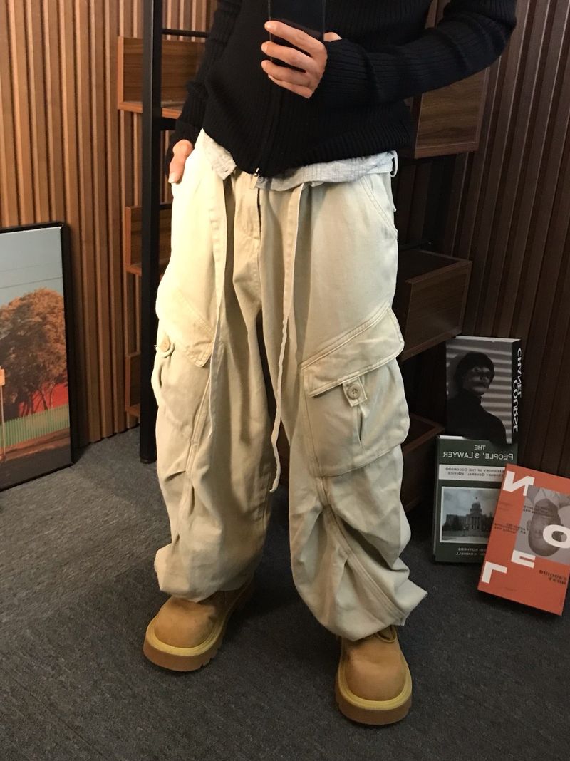 Layer Strap Cargo Pants