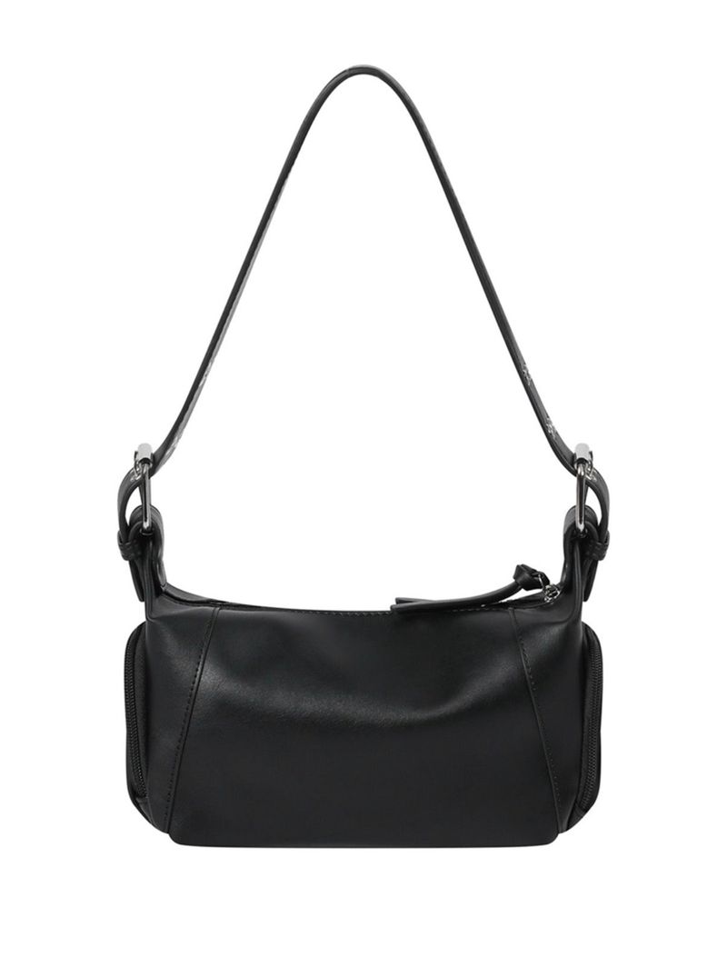 BAEL CROSS LEATHER PATCH MINI SHOULDER BAG