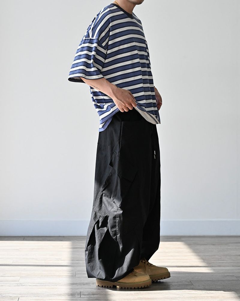 GAT LINE CARGO BALLOON PANTS