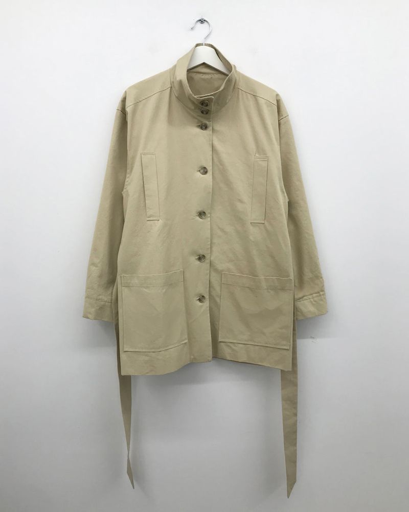 Windsor trench half coat (2color)