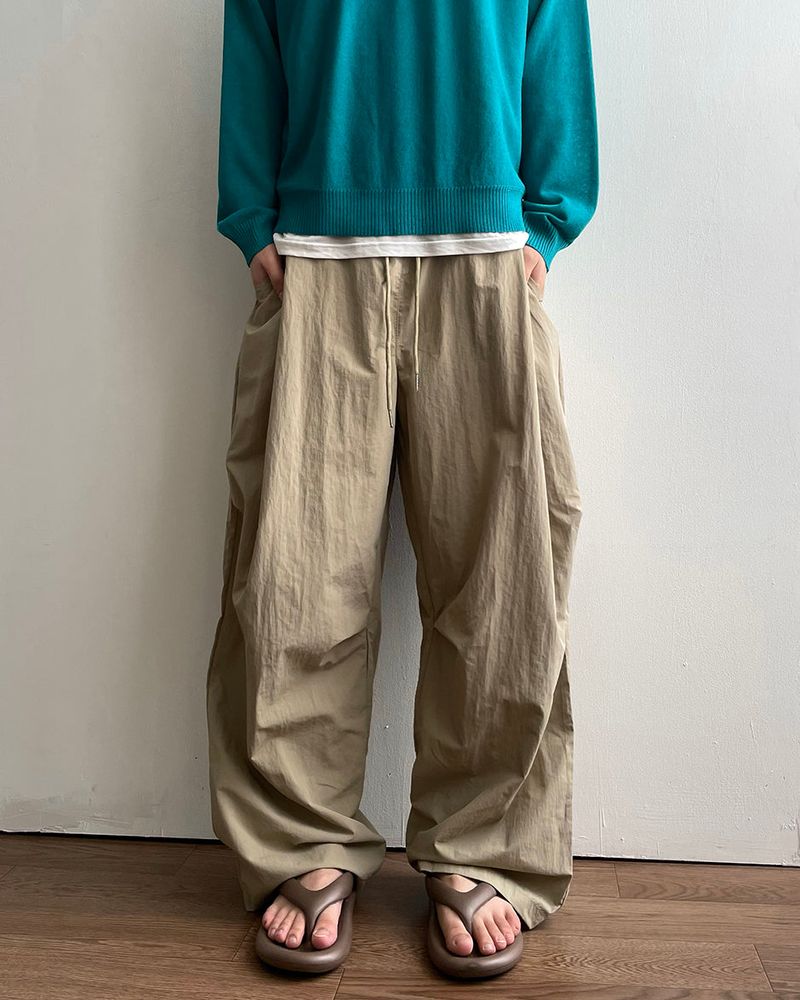 IDF（アイディーエフ）の「Ripple Pintuck Nylon pants（Pants）」