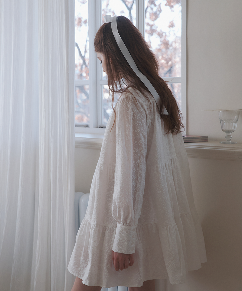 LETTER FROM MOON（レターフロムムーン）の「Cancan Lace Mini Onepiece ( 2 Colors )（Dresses）」