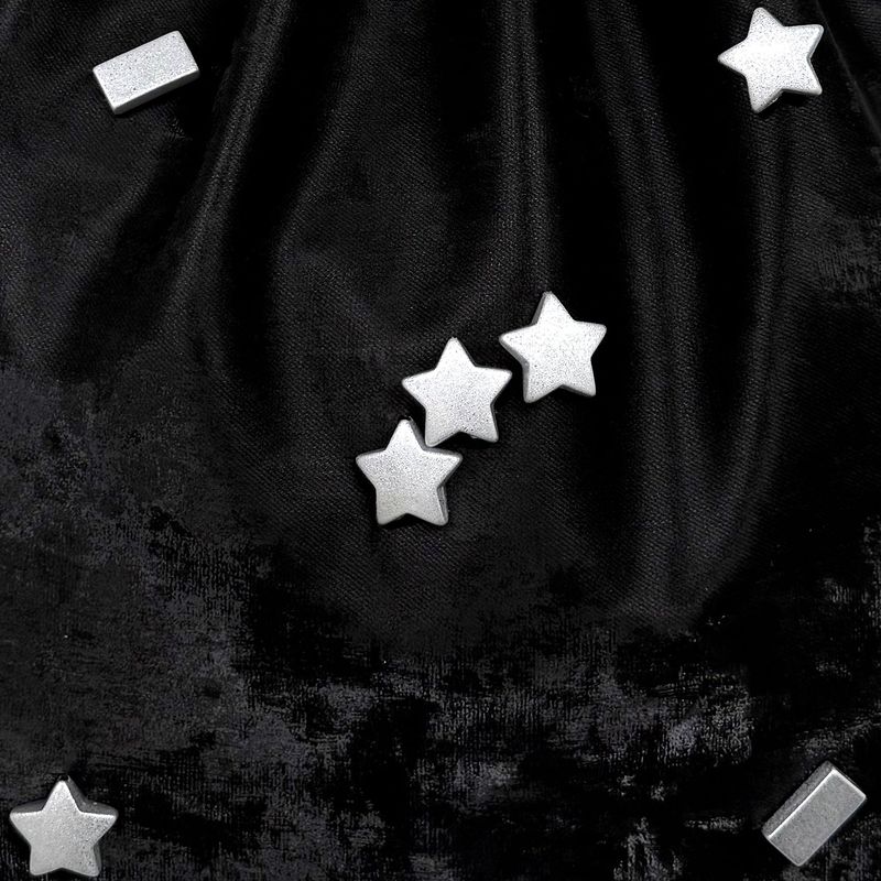 Silver Star Gym Sack [Black]