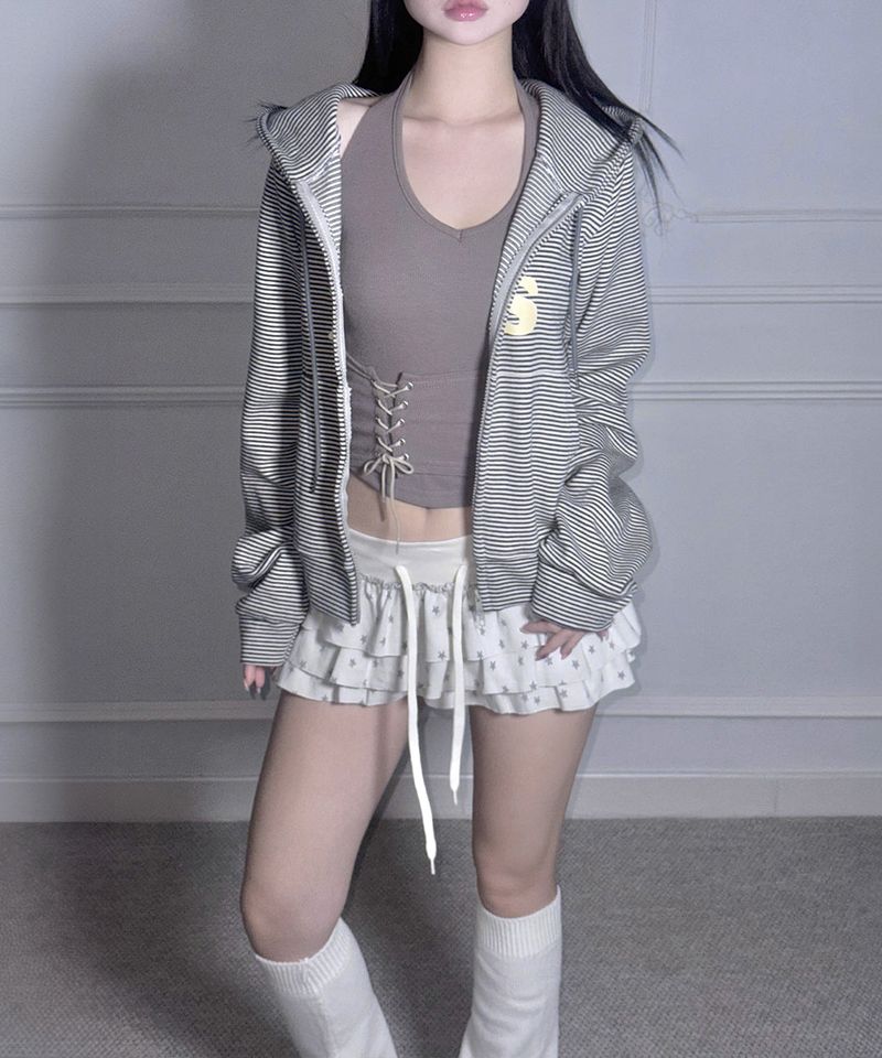 Lovin Hooded Zip-Up