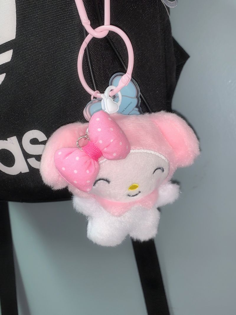 ribbon pop keychain/phone charm