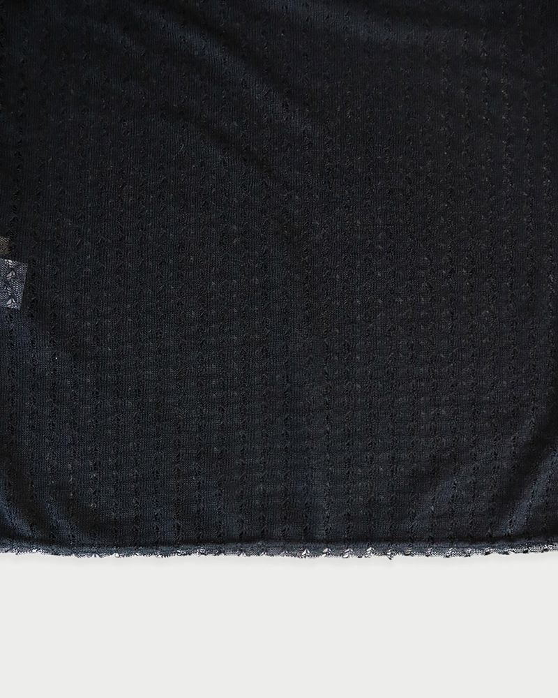 Crochet summer t-shirt_black