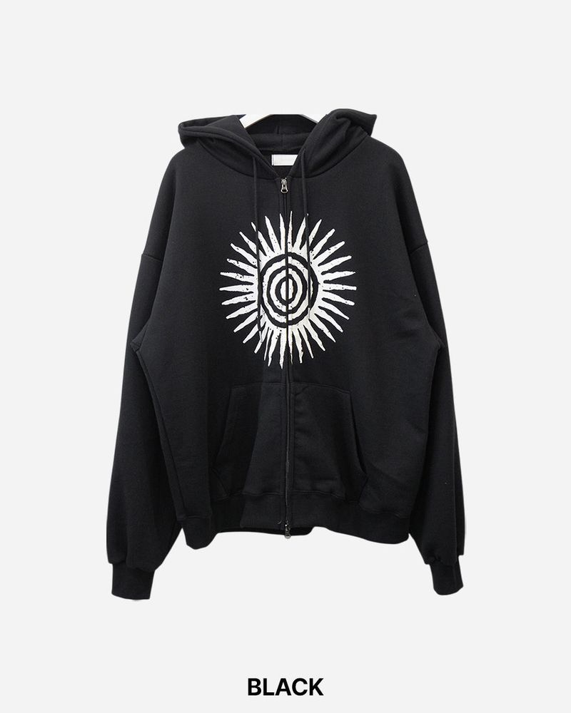 Sols Printed Hoodie Zip-up